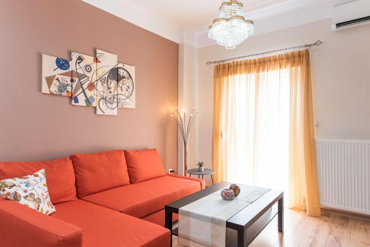 Apricot By Halu! Cozy Apt Next To Agia Sophia Metro Station Thessaloniki Exterior foto