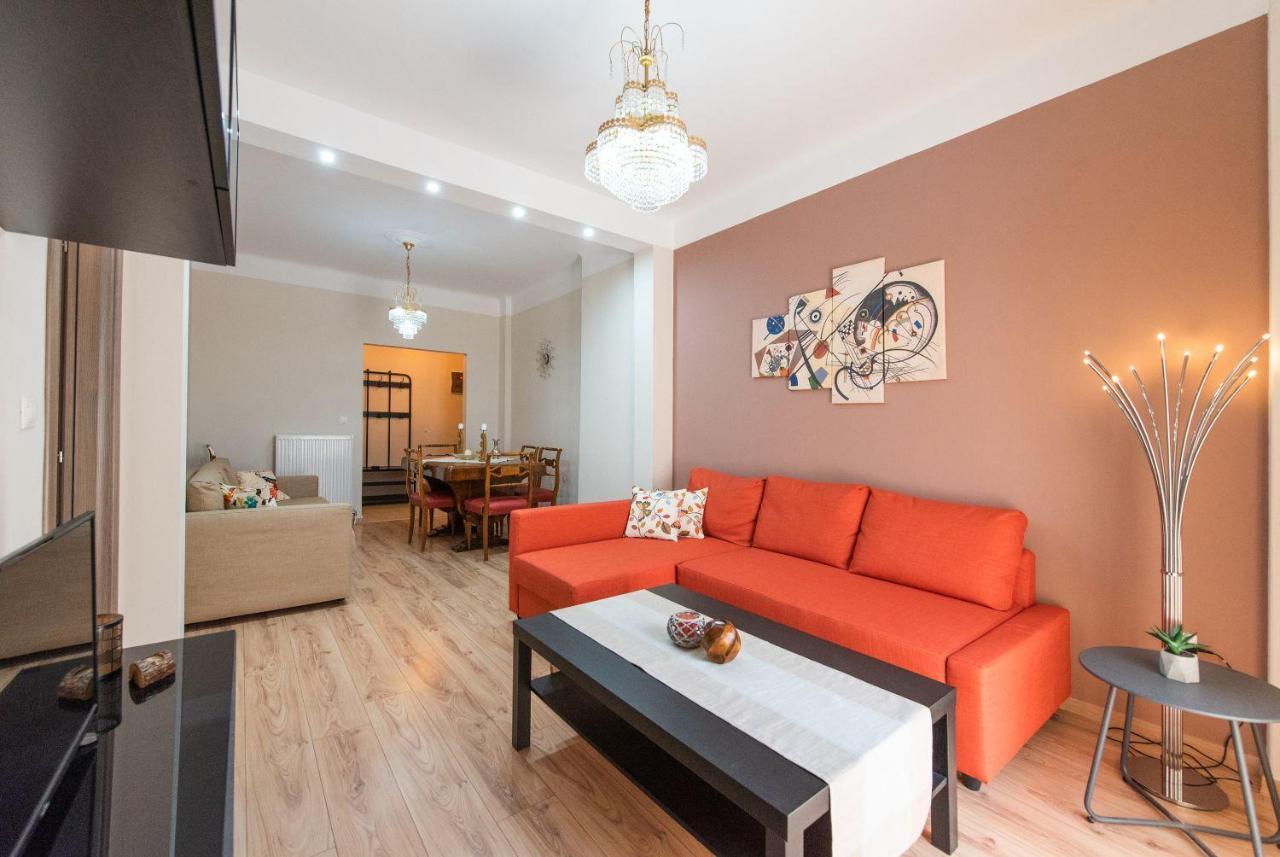 Apricot By Halu! Cozy Apt Next To Agia Sophia Metro Station Thessaloniki Exterior foto