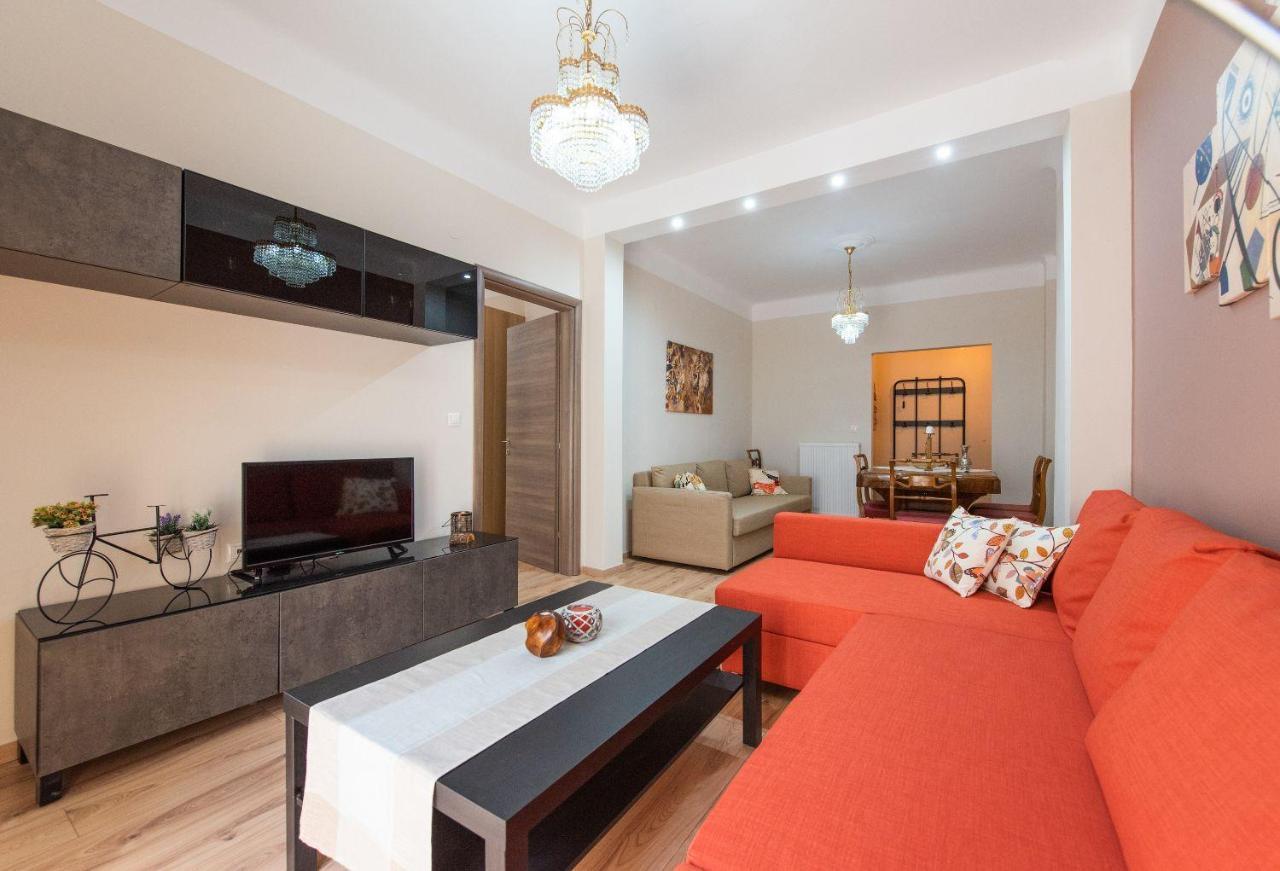Apricot By Halu! Cozy Apt Next To Agia Sophia Metro Station Thessaloniki Exterior foto