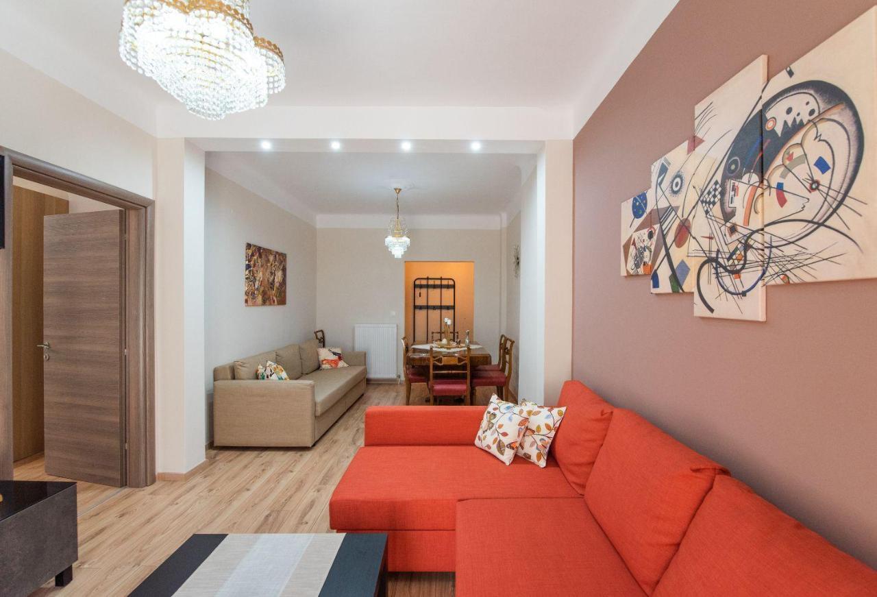 Apricot By Halu! Cozy Apt Next To Agia Sophia Metro Station Thessaloniki Exterior foto