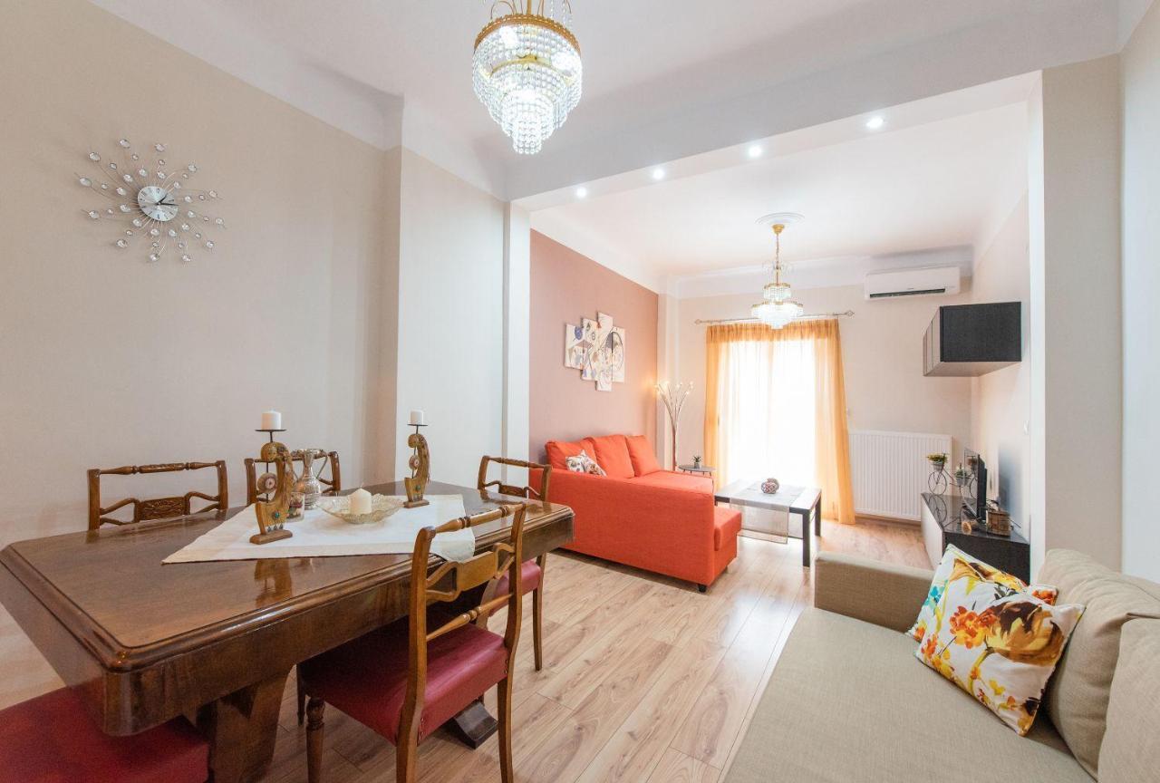 Apricot By Halu! Cozy Apt Next To Agia Sophia Metro Station Thessaloniki Exterior foto