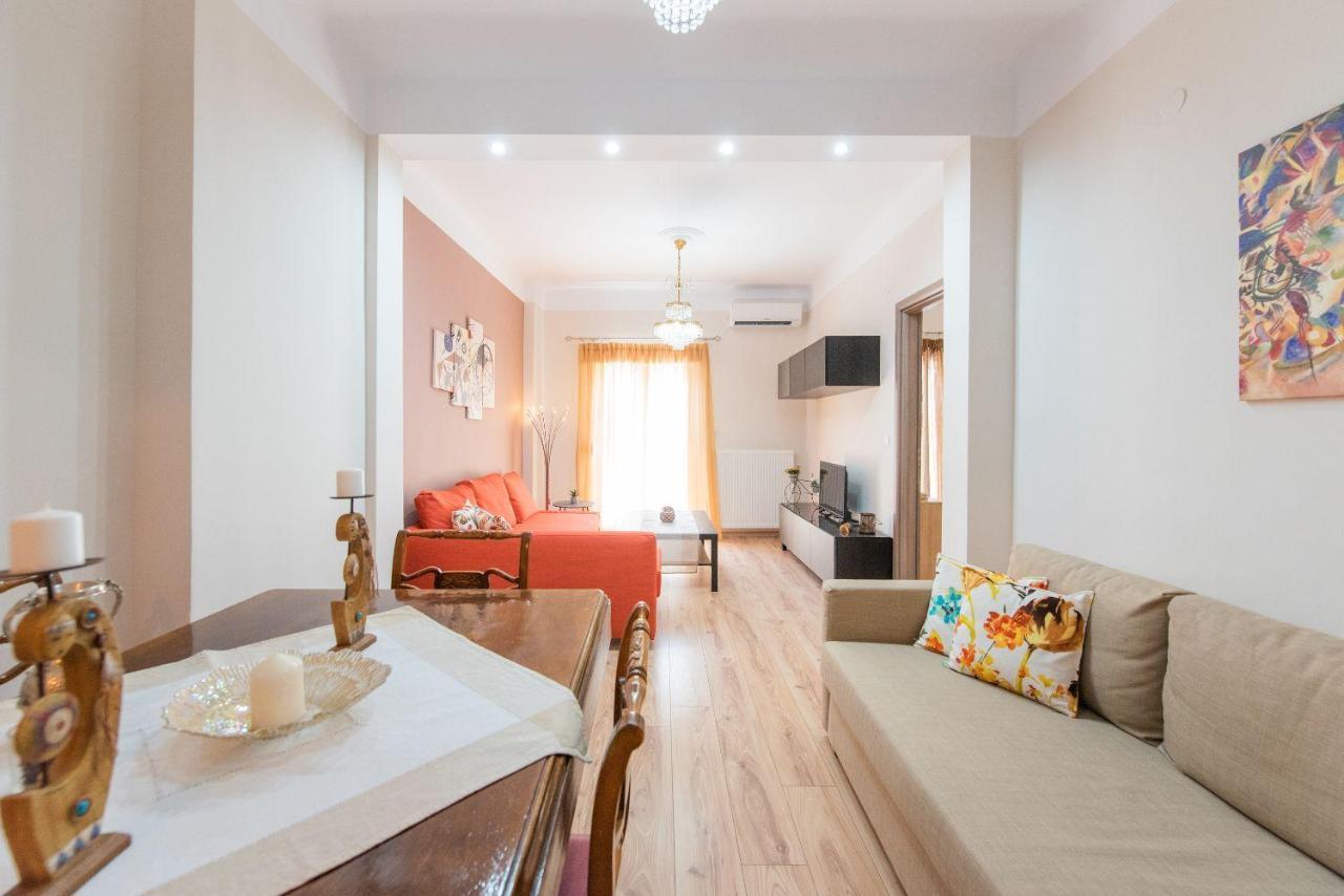 Apricot By Halu! Cozy Apt Next To Agia Sophia Metro Station Thessaloniki Exterior foto