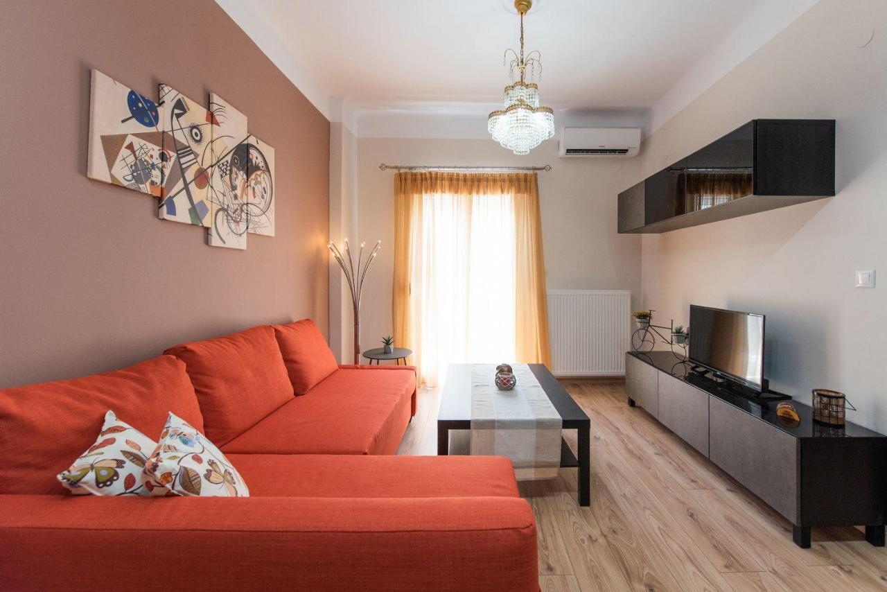 Apricot By Halu! Cozy Apt Next To Agia Sophia Metro Station Thessaloniki Exterior foto